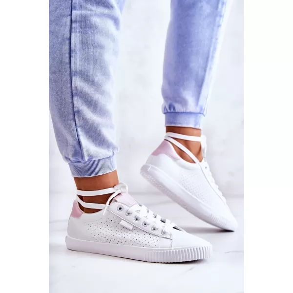  Dámské tenisky BIG STAR HH274073 WHITE/PINK 