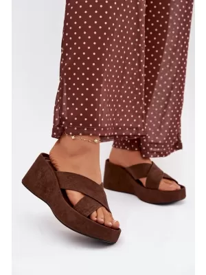 Dámské pantofle BOTO CALORINE 41357 BROWN