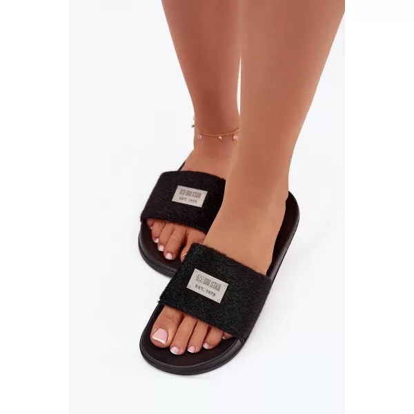  Dámské pantofle BIG STAR SS274716 BLACK 