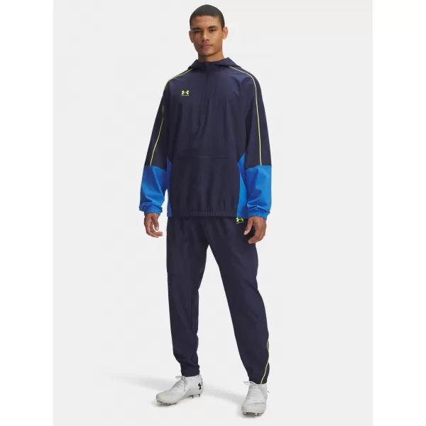  Pánské sportovní kalhoty UNDER ARMOUR M CHALLENGER WARM-UP PN 6004046-403 MODRÁ 