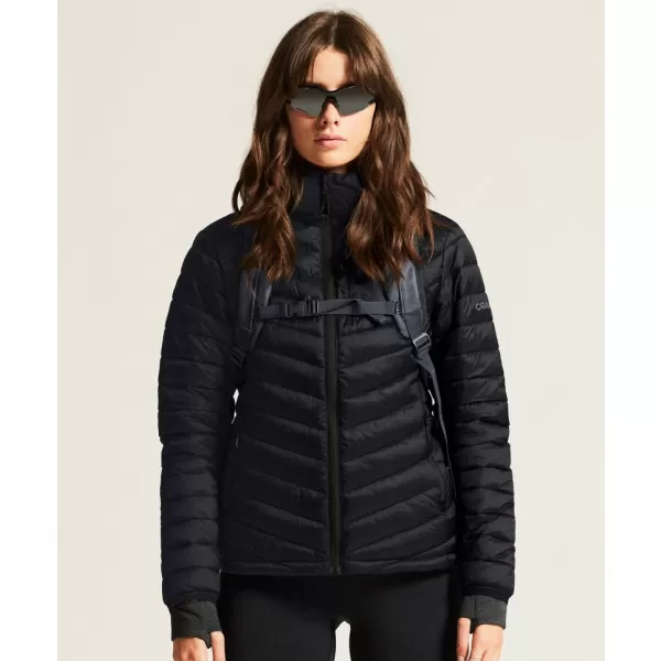 Dámská prošívaná bunda CRAFT Corp. CORE Lt. Insulation Jacket W ČERNÁ 