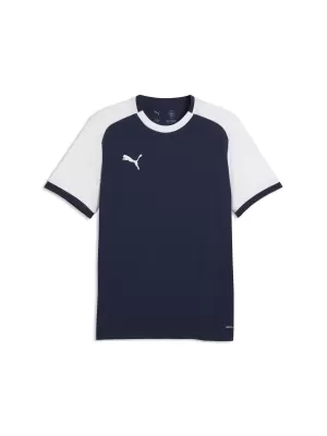 Pánské funkční triko PUMA TEAMLIGA26 MATCHDAY JERSEY 706544_06 PUMA NAVY/PUMA WHITE