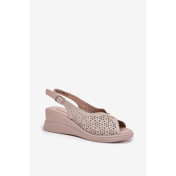  Dámské sandály VINCEZA 41476 BEIGE 