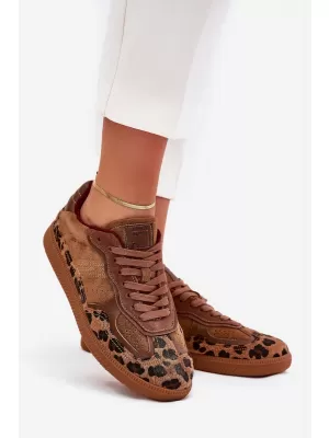 Dámské tenisky LOPEZ JUST DARE SS2D4017 BROWN/BEIGE