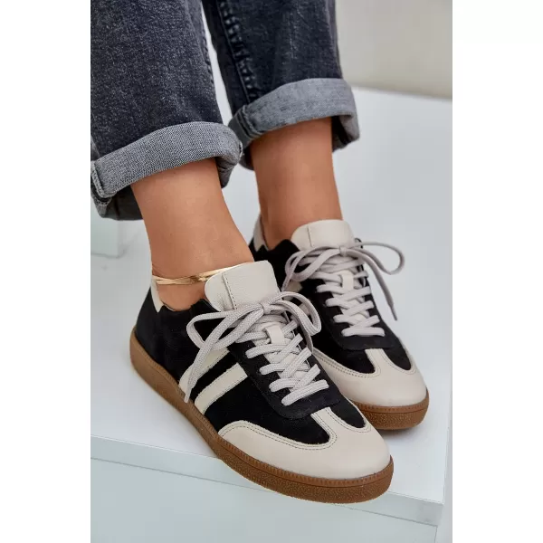  Dámské tenisky ZAZOO N1068 BLACK 