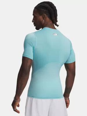 Pánské triko UNDER ARMOUR HG ARMOUR COMP SS 1361518-425 MODRÁ