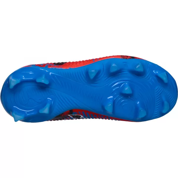  Dětské kopačky PUMA FUTURE 8 MATCH PLAY FG/AG JR 108750-01 RED/BLACK/BLUE/PINK PIXEL 