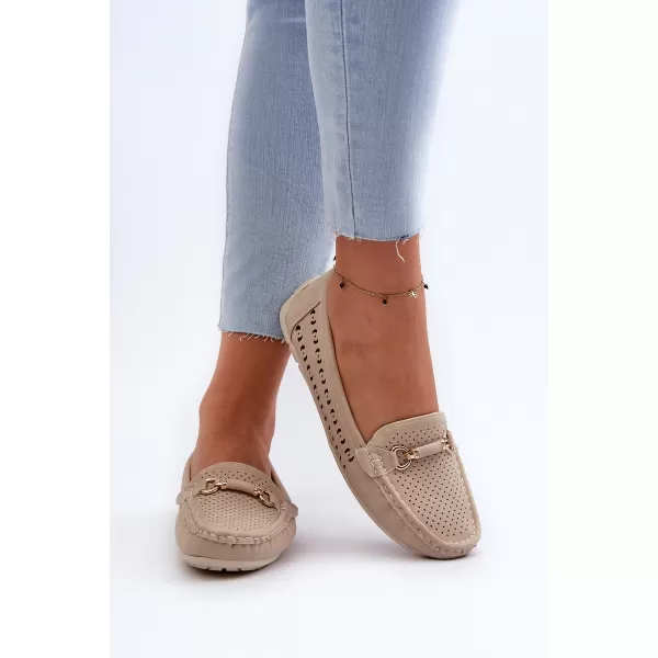  Dámské mokasíny BOTO RASIRNA 31619 BEIGE 