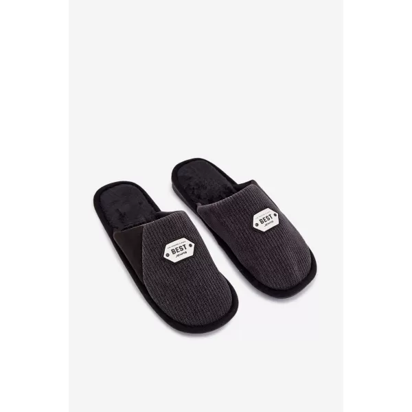  Pánské pantofle BOTO PRESINE 40744 BLACK 