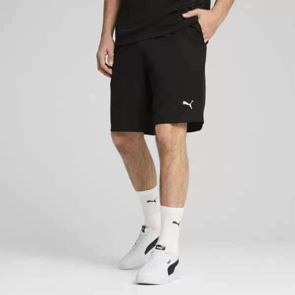  Pánské kraťasy PUMA ESS WOVEN SHORTS 682604_01 PUMA BLACK 