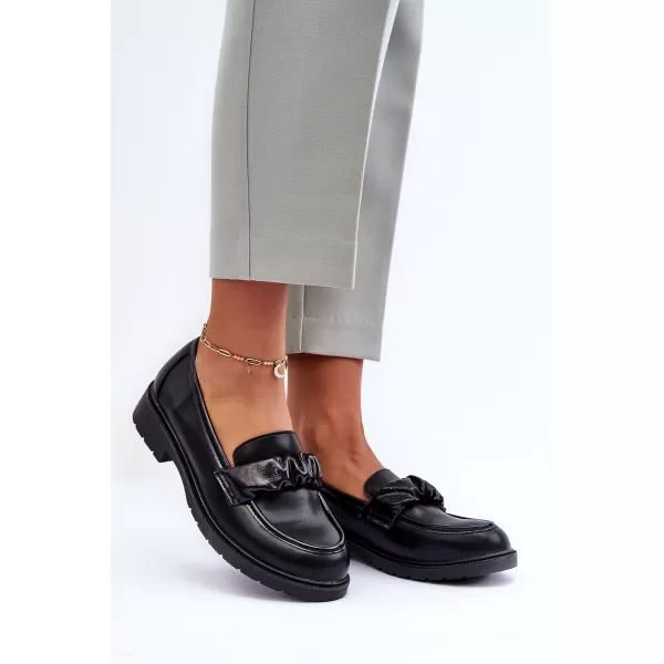  Dámské mokasíny S.BARSKI HY335 BLACK 