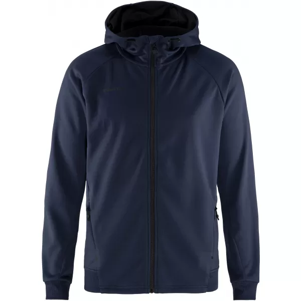  Pánská bunda s kapucí CRAFT Corp. ADV Unify Hoodie Jacket M NÁMOŘNÍ MODRÁ 