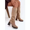 Dámské kozačky BOTO ALESSARA 40612 KHAKI