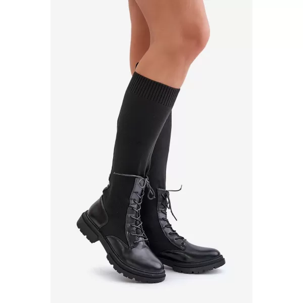  Dámské kozačky BOTO IRANEL 34803 BLACK 