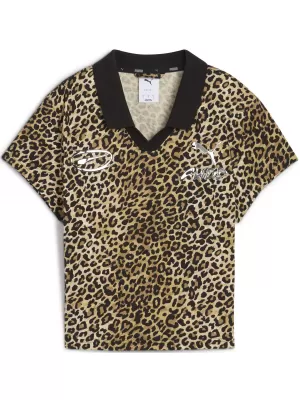 Dámské triko PUMA X A$AP ROCKY BABY TEE 636099-05 WARM BEIGE/AOP