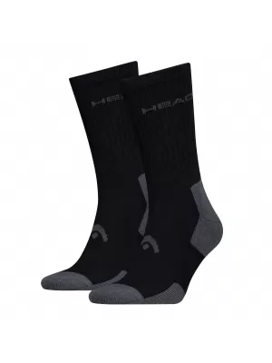 Ponožky HEAD ELEMENTS TENNIS CREW 2P BLACK
