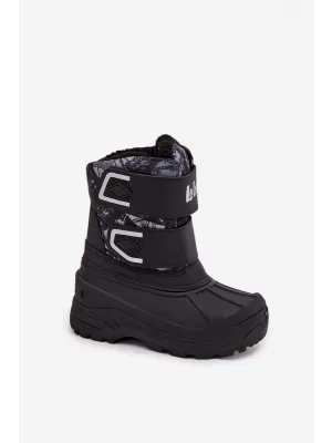 Dětské sněhule LEE COOPER LCJ-25-10-3781 BLACK