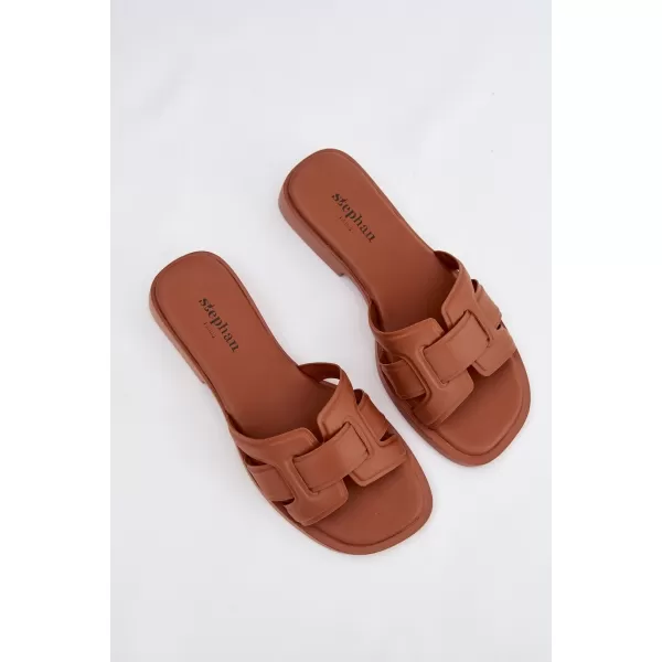  Dámské pantofle BOTO LORANIA 41242 CAMEL 