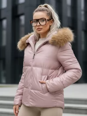Dámská bunda DSTREET RŮŽOVÁ