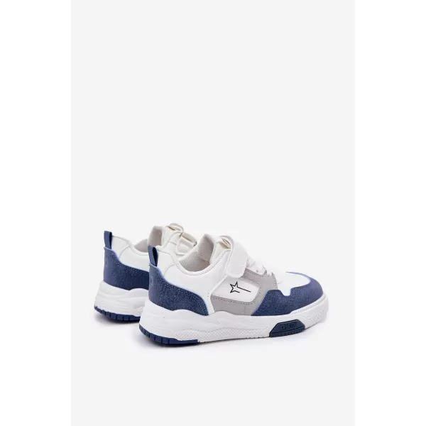  Dětské boty BIG STAR RR374052 WHITE/BLUE 