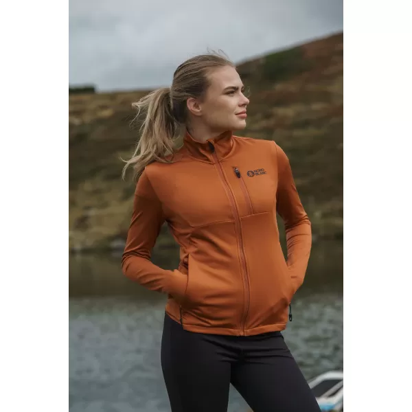  Dámská powerfleecová mikina NORDBLANC SEDGE NBWFL8291 HNĚDÁ 