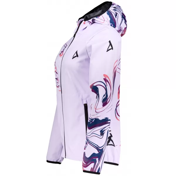  Dámská softshellová bunda premium ALTISPORT VOJ/ALW064JACK01 LILA 