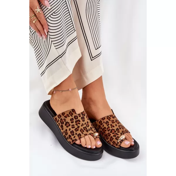  Dámské sandály BOTO SAQESSE 36267 LEOPARD 