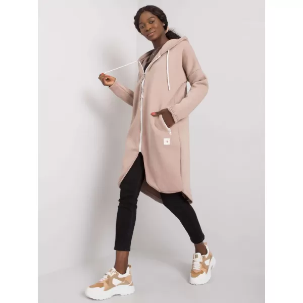  Dámská mikina RELEVANCE RV-BL-4742.20P DARK BEIGE 