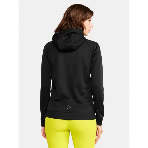  Dámská bunda s kapucí CRAFT Corp. ADV Unify Hoodie Jacket W ČERNÁ 