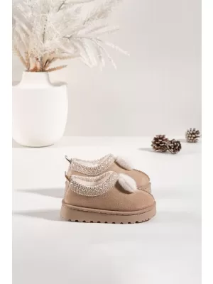 Dětské sněhule BOTO DAVEN 40657 BEIGE