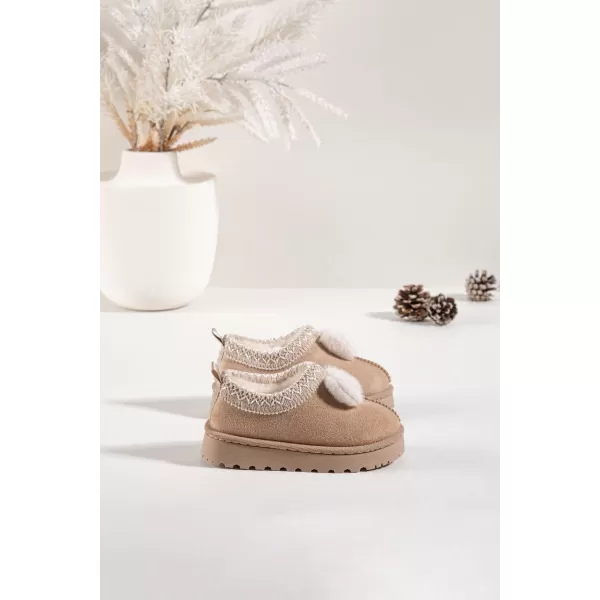  Dětské sněhule BOTO DAVEN 40657 BEIGE 