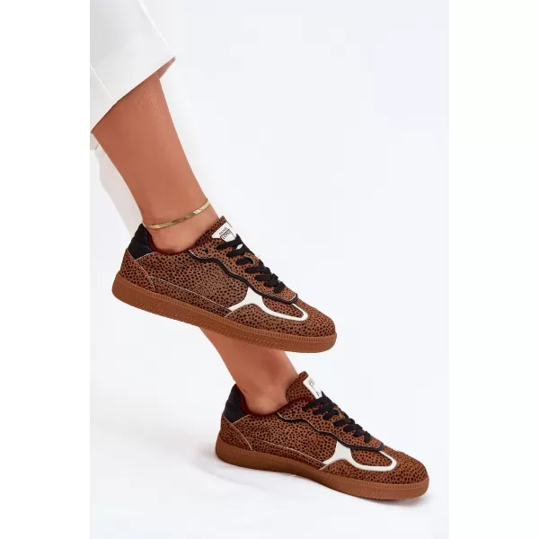  Dámské tenisky LOPEZ JUST DARE SS2D4016 BROWN/BEIGE 