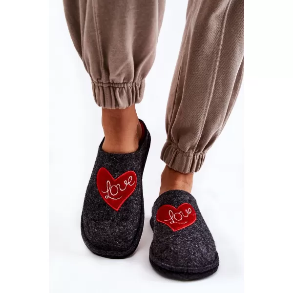  Dámské pantofle BIG STAR KK276019 BALCK/RED 