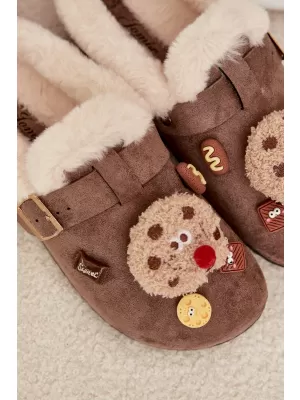 Dámské pantofle BOTO THALORA 40800 BROWN