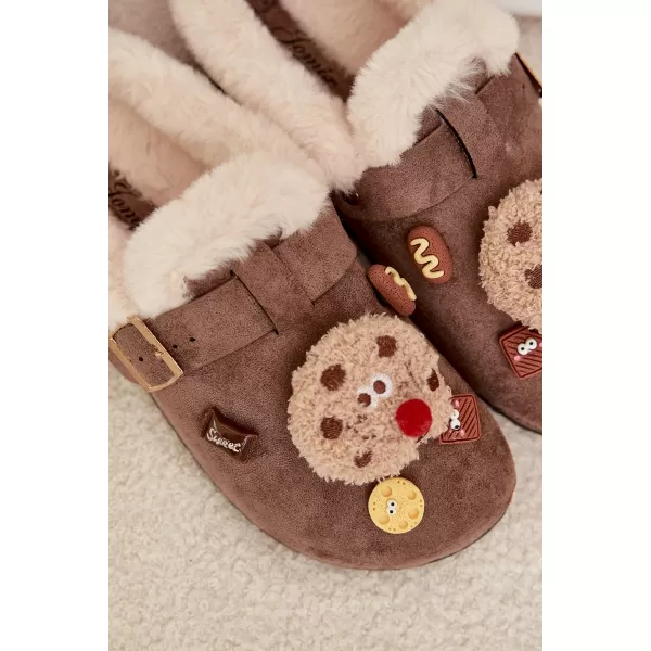  Dámské pantofle BOTO THALORA 40800 BROWN 