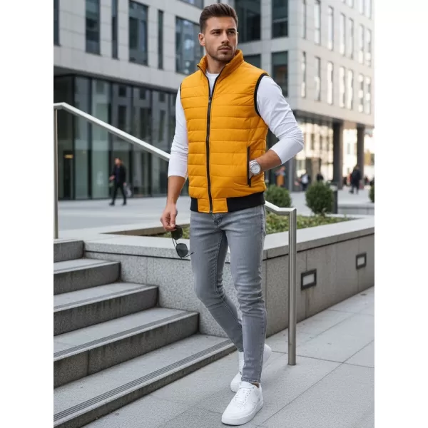  Pánská vesta DSTREET ŽLUTÁ 