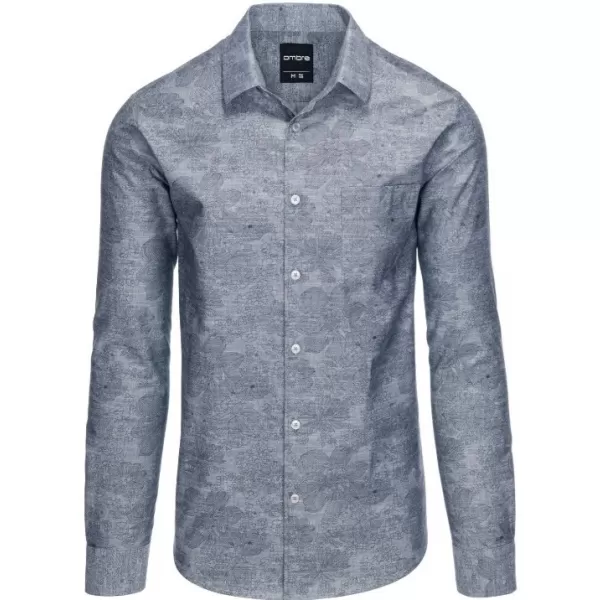  Pánská košile OMBRE K701 GREY 