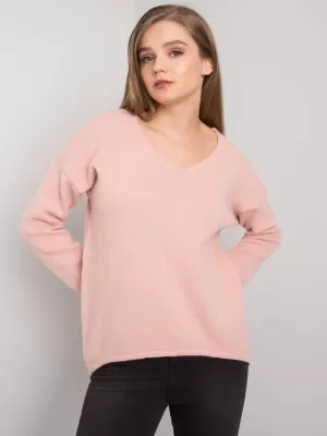 Dámský svetr OCH BELLA TW-SW-BI-9802.25X BRIGHT PINK