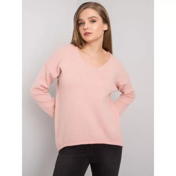  Dámský svetr OCH BELLA TW-SW-BI-9802.25X BRIGHT PINK 