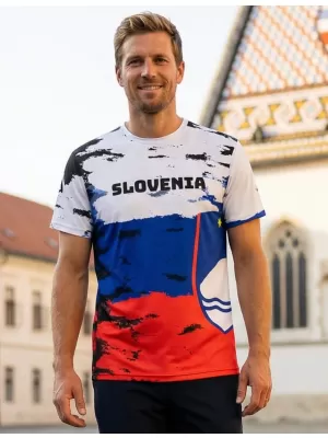 Pánské tričko premium ALTISPORT VOJ/ALM036SI/TR01 SLOVINSKO