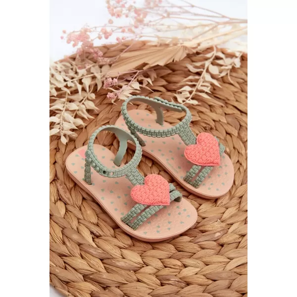  Dětské sandály IPANEMA 81997 BEIGE/GREY/PINK 