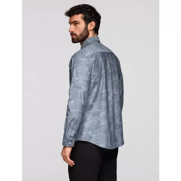  Pánská košile OMBRE K701 GREY 
