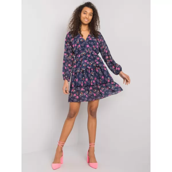  Dámské šaty RUE PARIS WN-SK-21049.38X NAVY 