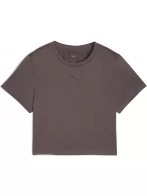 Dámské triko PUMA TAD ESSENTIAL W BABY TEE 525894-88 RAISIN