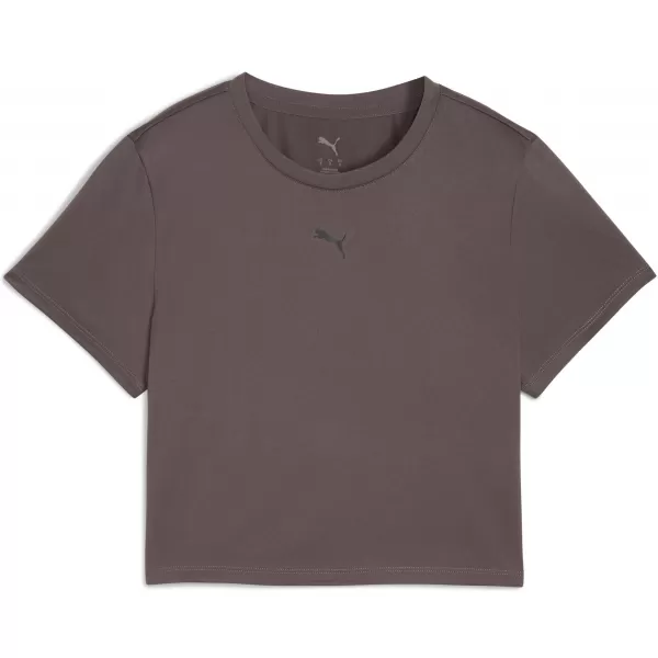  Dámské triko PUMA TAD ESSENTIAL W BABY TEE 525894-88 RAISIN 