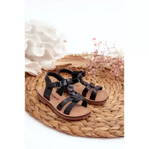  Dětské sandály BOTO SARNIEMA 32346 BLACK 