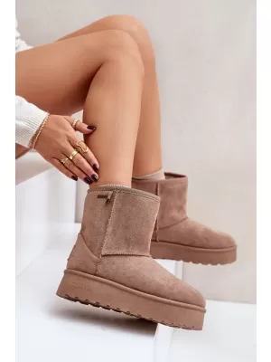 Dámské boty BIG STAR OO274A097 BEIGE