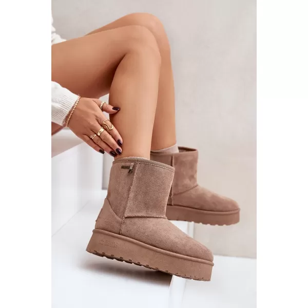  Dámské boty BIG STAR OO274A097 BEIGE 
