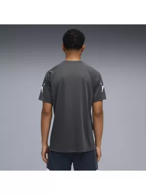 Pánské funkční triko PUMA INDIVIDUALLIGA GRAPH JERSEY 660578_02 MINERAL COBALT/VAPOR GRAY