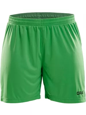 Dámské brankářské šortky CRAFT TW Squad Go GK Shorts W ŘEMESLNÁ ZELENÁ